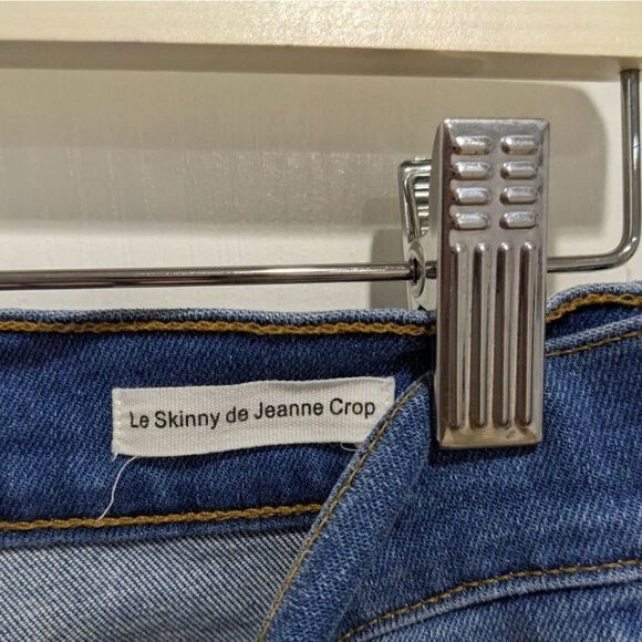 FRAME | Le Skinny De Jeanne Distressed Skinny Jeans in Stanwell - Picture 6 of 10